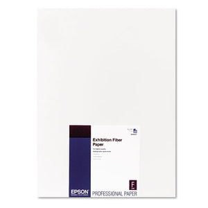 ESEPSS045037 - Exhibition Fiber Paper, 13 X 19, White, 25 Sheets