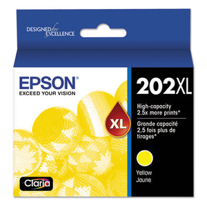 T202xl420s (202xl) Claria High-yield Ink, 470 Page-yield, Yellow