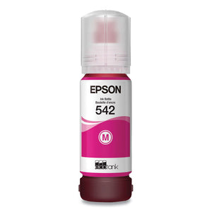 T542520s (t542) Ecotank Ultra High-capacity Ink Bottles, Cyan-magenta-yellow