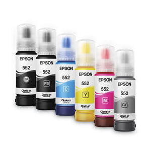 T552920s (t552) Claria High-yield Ink, 70 Ml, Black-cyan-gray-magenta-yellow, 5-pack