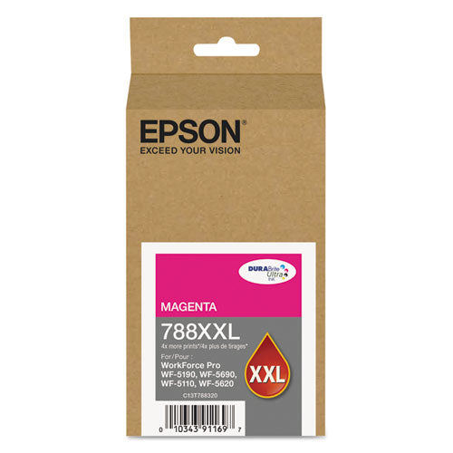 ESEPST788XXL320 - T788xxl320 (788xxl) Durabrite Ultra Xl Pro High-Yield Ink, Magenta