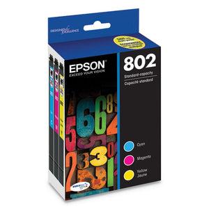 T802520s (802) Durabrite Ultra Ink, 650 Page-yield, Cyan-magenta-yellow