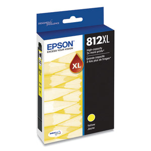 T812xl420s (t812xl) Durabrite Ultra High-yield Ink, 1,100 Page-yield, Yellow