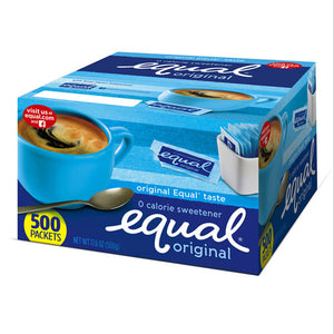 ESEQL20008699 - Zero Calorie Sweetener, 0.035 Oz Packets, 500-box