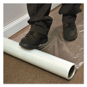 ESESR110024 - Roll Guard Temporary Floor Protection Film For Carpet, 36 X 2400, Clear