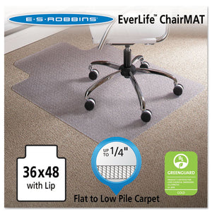 ESESR120023 - 36 X 48 Lip Chair Mat, Task Series Anchorbar For Carpet Up To 1-4"