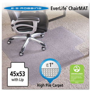 ESESR124154 - 45x53 Lip Chair Mat, Performance Series Anchorbar For Carpet Up To 1"