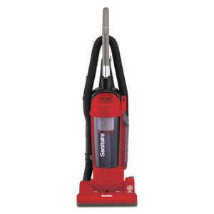 Force Upright Vacuum With Dust Cup, Sealed Hepa, 17 Lb, 3.5 Qt, Red