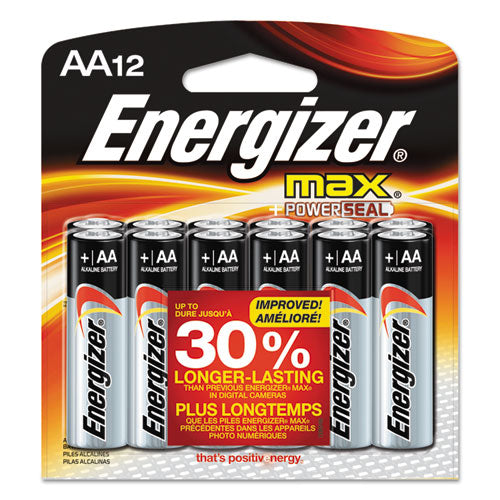 ESEVEE91BW12EM - Max Alkaline Batteries, Aa, 12 Batteries-pack
