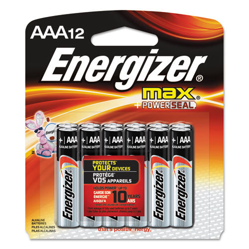 ESEVEE92BP12 - Max Alkaline Batteries, Aaa, 12 Batteries-pack