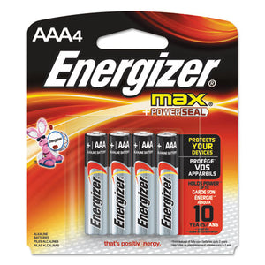 ESEVEE92BP4 - Max Alkaline Batteries, Aaa, 4 Batteries-pack