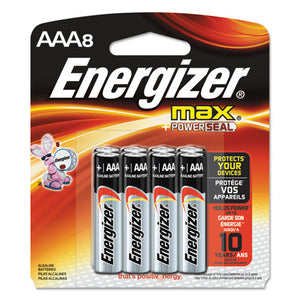 ESEVEE92MP8 - Max Alkaline Batteries, Aaa, 8 Batteries-pack
