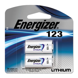 ESEVEEL123APB2 - Lithium Photo Battery, 123, 3v, 2-pack