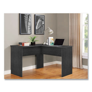 Corner Computer Desk, 47.83" X 47.83" X 30.39", Dark Gray