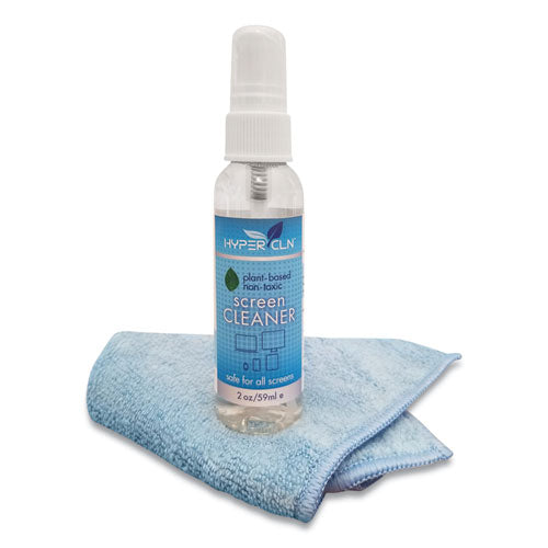 Hypercln Screen Cleaning Kit, 2 Oz Spray Bottle