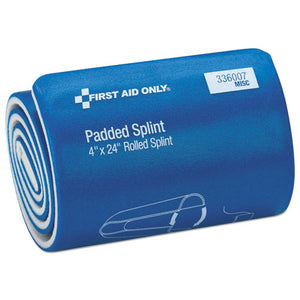 ESFAO336007 - Padded Splint, 4" X 24", Blue-white