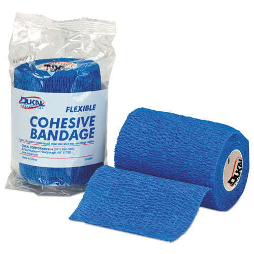 ESFAO5933 - First-Aid Refill Flexible Cohesive Bandage Wrap, 3" X 5 Yd, Blue