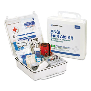 ESFAO90566 - Ansi 2015 Compliant Class B Type Iii First Aid Kit For 50 People, 199 Pieces