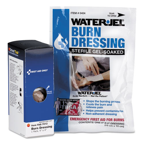 ESFAOFAE7012 - Smartcompliance Refill Burn Dressing, 4 X 4, White