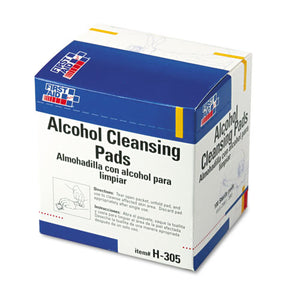 ESFAOH305 - Alcohol Cleansing Pads, Dispenser Box, 100-box
