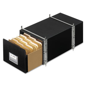 ESFEL00511 - Staxonsteel Storage Box Drawer, Letter, Steel Frame, Black, 6-carton