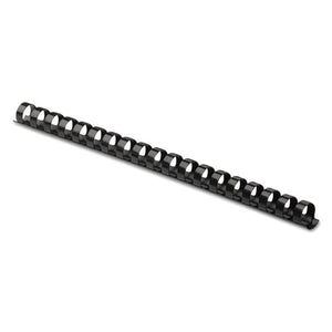 ESFEL52327 - Plastic Comb Bindings, 5-8" Diameter, 120 Sheet Capacity, Black, 100 Combs-pack