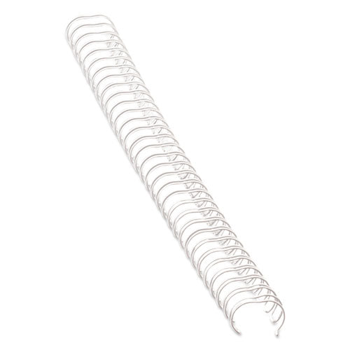 ESFEL52542 - Wire Bindings, 3-8" Diameter, 80 Sheet Capacity, White, 25-pack