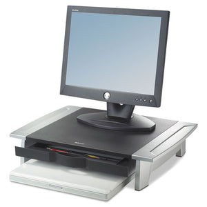 ESFEL8031101 - Standard Monitor Riser, 19 7-8 X 14 1-16 X 6 1-2, Black-silver