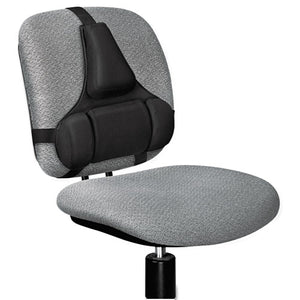 ESFEL8037601 - Professional Series Back Support, Memory Foam Cushion, Black