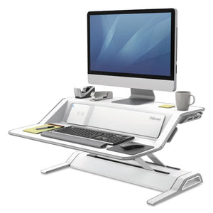 ESFEL8080201 - LOTUS DX SIT-STAND WORKSTATION, 32 3-4 X 24 1-4 X 22 1-2, WHITE