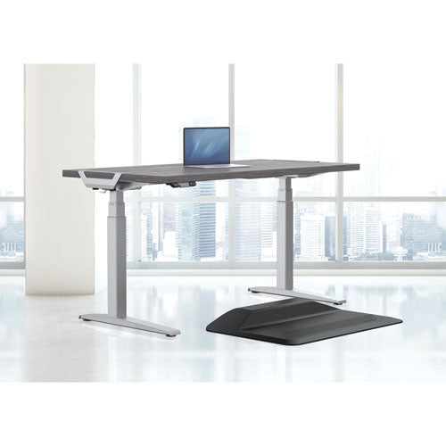 ESFEL9650701 - LEVADO HEIGHT ADJUSTABLE DESK BASE, 72" X 48" X 47.2", SILVER