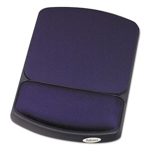 ESFEL98741 - Gel Mouse Pad W-wrist Rest, 6 1-4 X 10 1-8, Sapphire-black