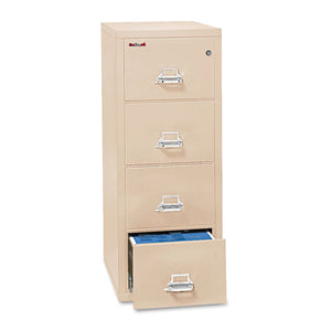 ESFIR41825CPA - FOUR-DRAWER VERTICAL FILE, 17 3-4W X 25D, UL LISTED 350, LETTER, PARCHMENT