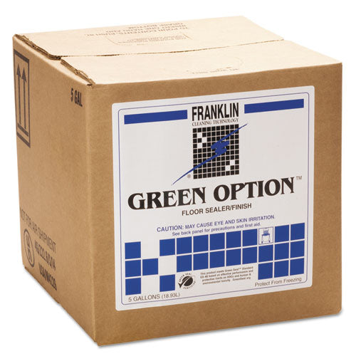 Green Option Floor Sealer-finish, 5gal Box