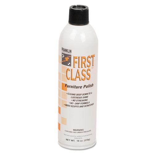 ESFKLF801015 - First Class Furniture Polish, Floral Scent, 18 Oz Aerosol Can, 12-carton