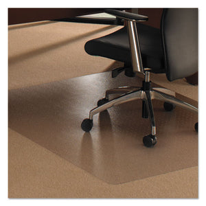 ESFLR1115020023ER - CLEARTEX ULTIMAT XXL POLYCARB SQUARE OFFICE MAT F-CARPETS, 59 X 79, CLEAR