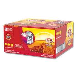 ESFOL10107 - Coffee Filter Packs, 100% Colombian, 1.4 Oz Pack, 40-carton