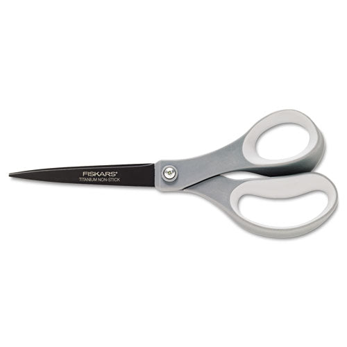 ESFSK1541301001 - Non-Stick Titanium Softgrip Scissors, 8" Length, 3 1-10" Cut