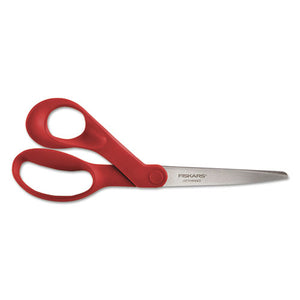 ESFSK1945001001 - Our Finest Left-Hand Scissors, 8" Length, 3-3-10" Cut, Red