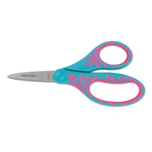ESFSK94337097J - Kids-student Softgrip Scissors, 5" Long, 1 3-4" Cut, Assorted Straight Handle