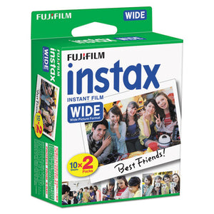 ESFUJ16468498 - Instax Wide Film Twin Pack, 800 Asa, 20-Exposure Roll
