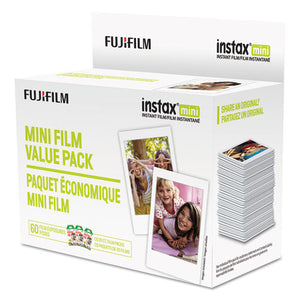 ESFUJ600016111 - Instax Mini Film, 800 Asa, 60-Exposure Roll
