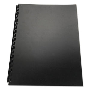 ESGBC25818 - 100% Recycled Poly Binding Cover, 11 X 8-1-2, Black, 25-pack
