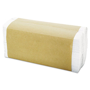 C-fold Towels, 10.13" X 11", White, 200-pack, 12 Packs-carton