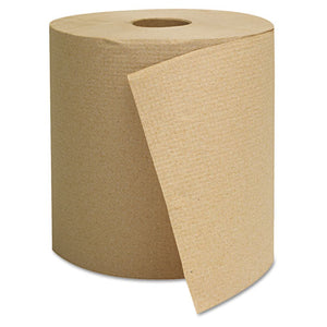 ESGEN1825 - Hardwound Towels, Brown, 1-Ply, Brown, 800ft, 6 Rolls-carton