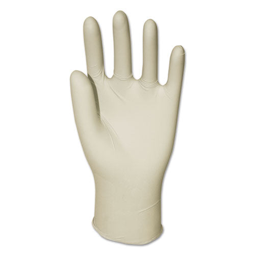 ESGEN8970LCT - Latex General-Purpose Gloves, Powdered, Large, Clear, 4 2-5 Mil, 1000-carton