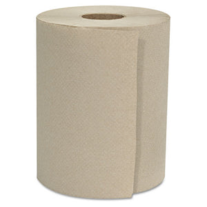 ESGEN8X800HWTKF - Hardwound Roll Towels, 1-Ply, Natural, 8" X 800 Ft, 6 Rolls-carton