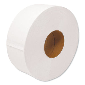 Jumbo Bath Tissue, Septic Safe, 2-ply, White, 3.5" X 800 Ft, 12-carton