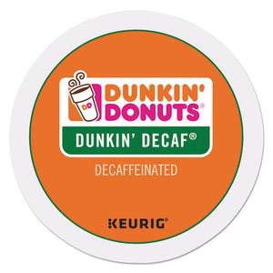 K-cup Pods, Dunkin' Decaf, 24-box