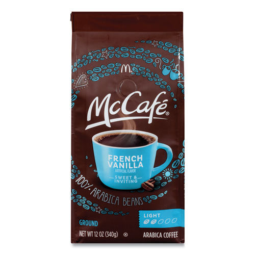 Ground Coffee, French Vanilla, 12 Oz Bag